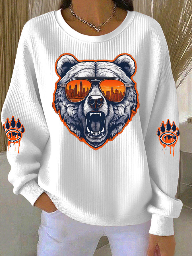 Chicago Football Sweatshirt Gameday Clothes CB Merch Best Gift For Girlfriend - Lilybirchmarket