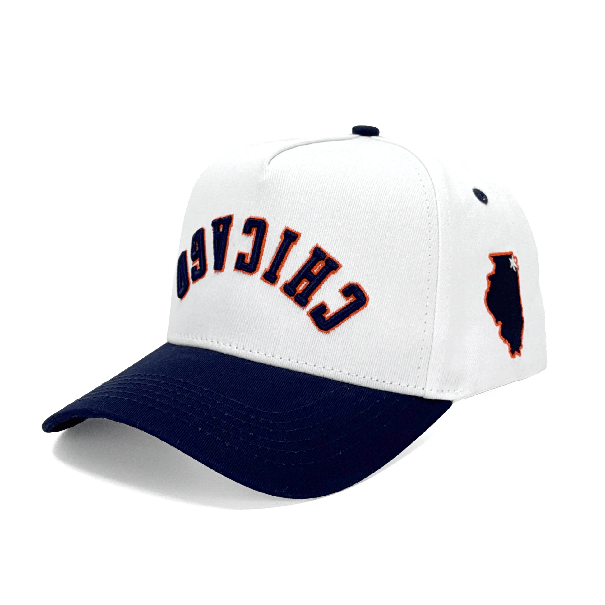Chicago Upside Down Hat Trend Chicago Reversed Hat Chicago Merch Meaningful Father's Day Gifts - Lilybirchmarket