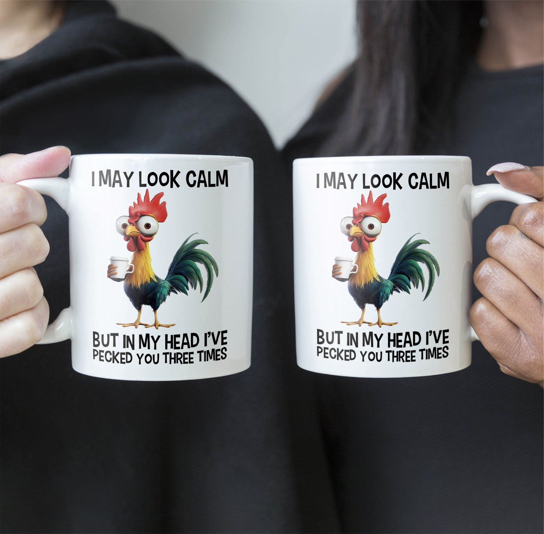 Funny Chicken Mug - I've Pecked You