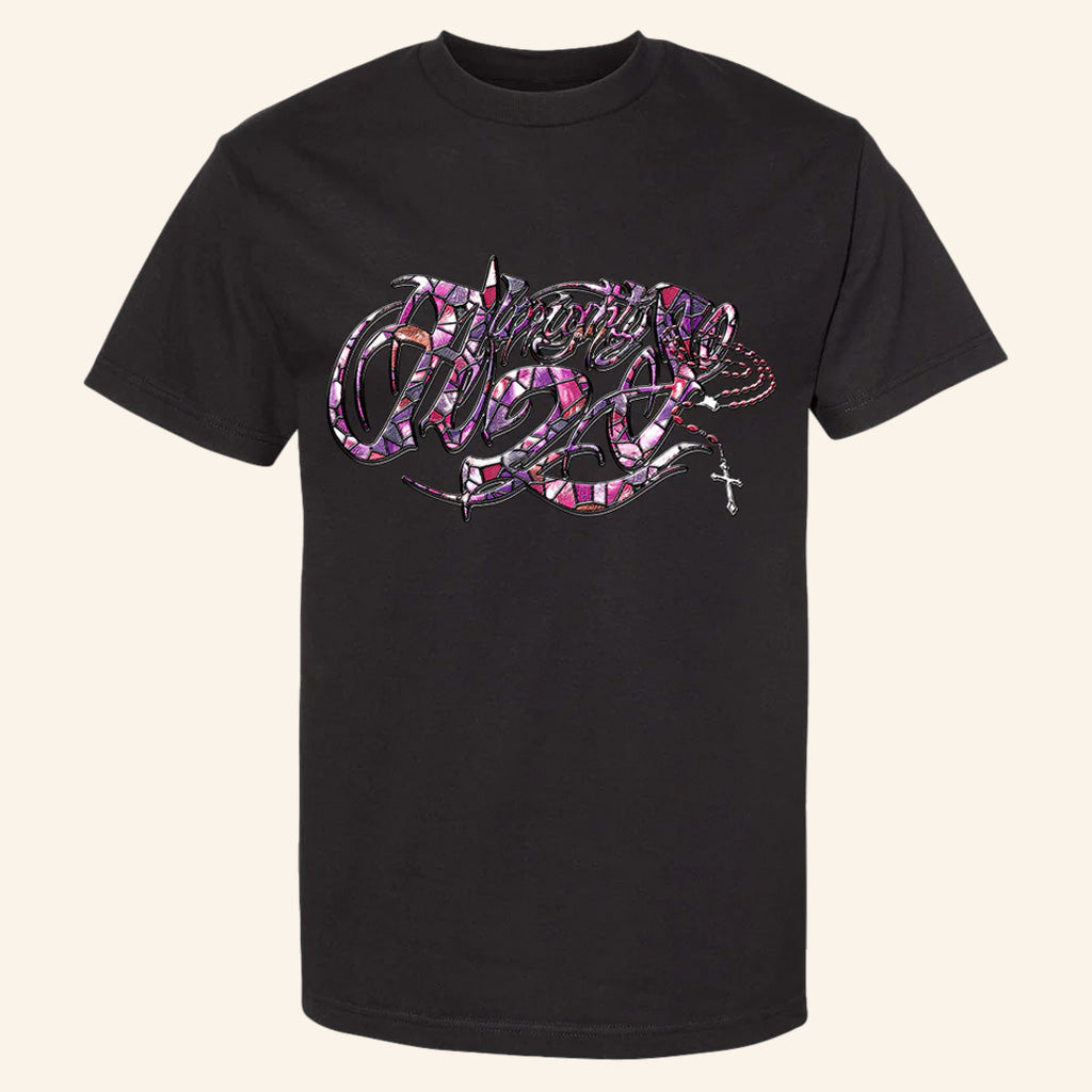 Chief Keef Merch Almighty So Stained Glass Logo T-Shirt Gifts For Rap Lovers - Lily Birch Market