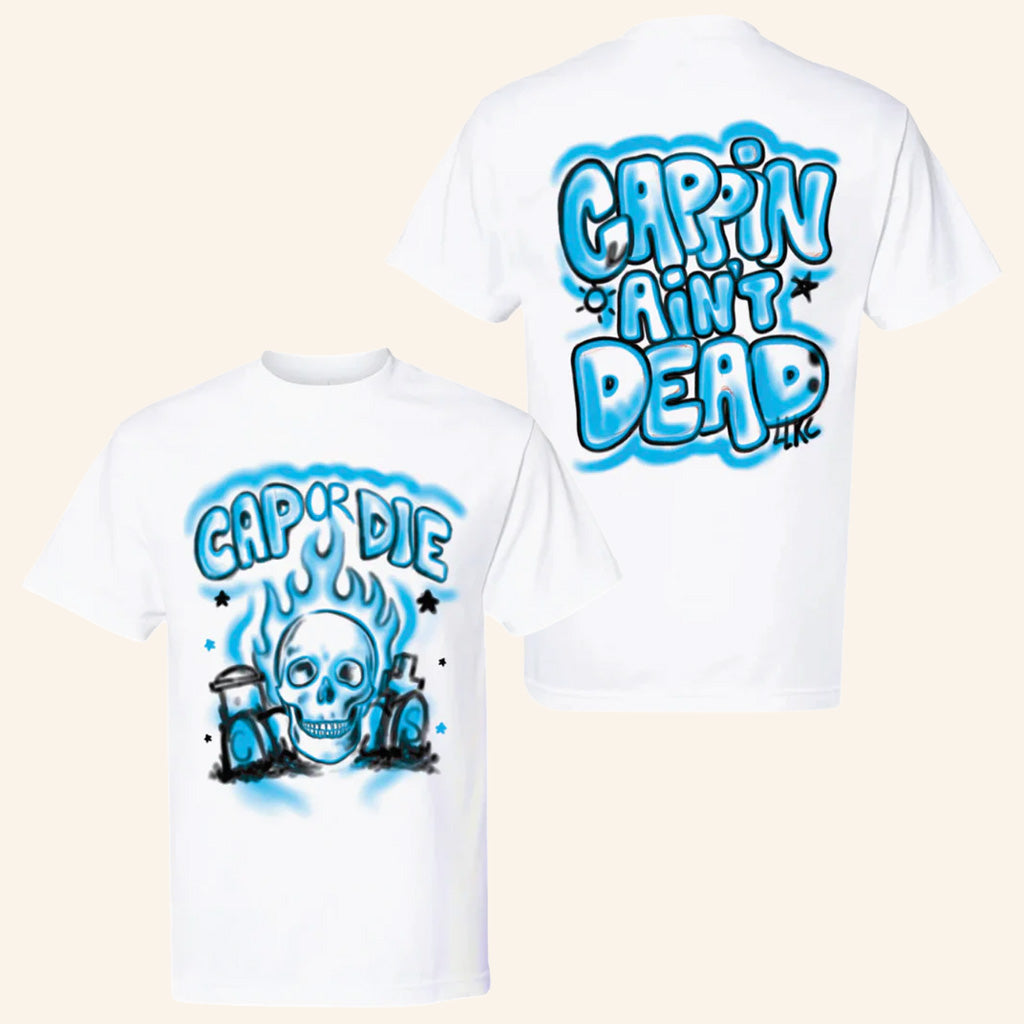 Chief Keef Merch Cap Or Die T-Shirt Cappin Ain't Dead Shirt Gifts For Rap Lovers - Lily Birch Market