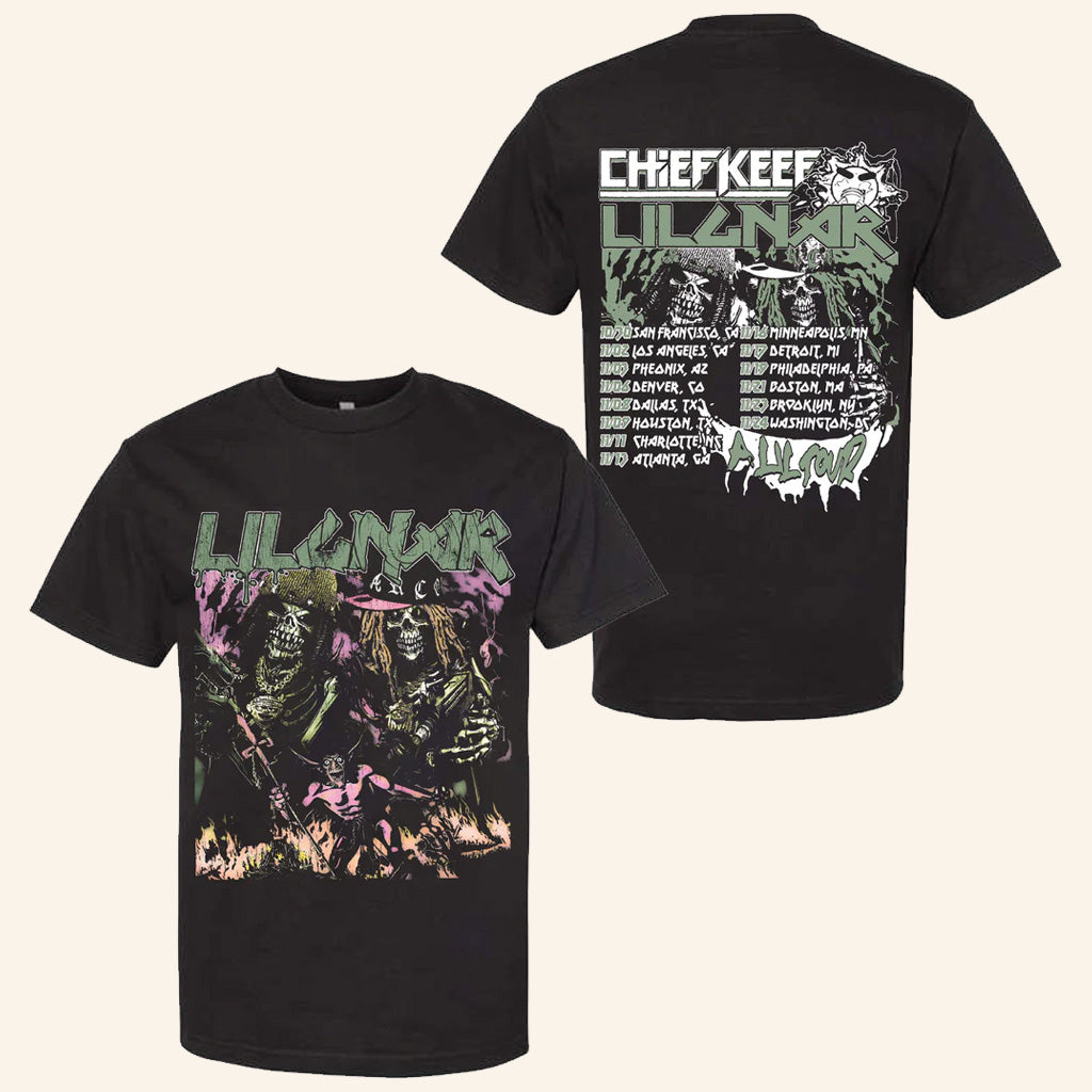 Chief Keef Merch Lil Gnar Tour T-Shirt Presents For Hip Hop Lovers - Lily Birch Market