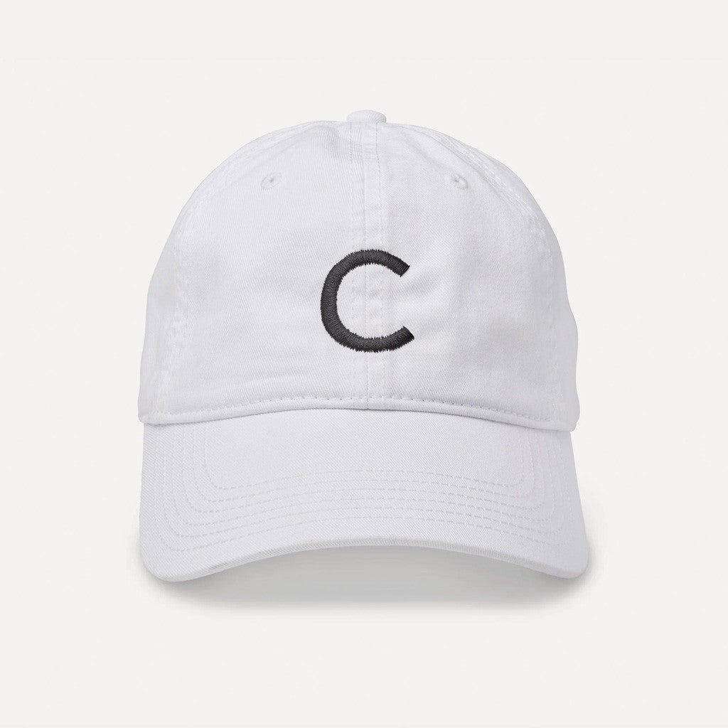 Chipotle Merch Embroidered White C Hat Gifts For Him - Lilybirchmarket