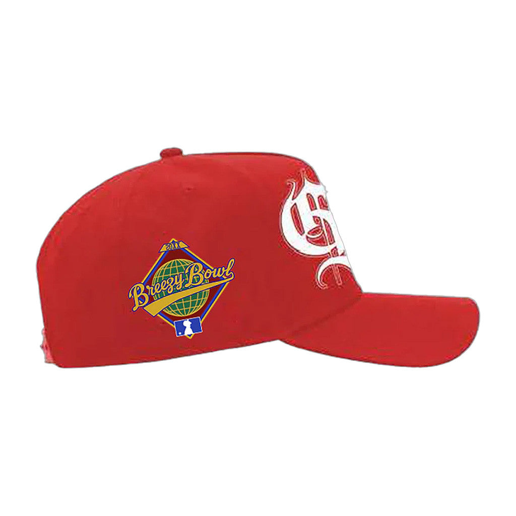 Chris Brown Merch Tour 2025 Breezy Bowl Hat Red Gift Ideas For Dad - Lilybirchmarket