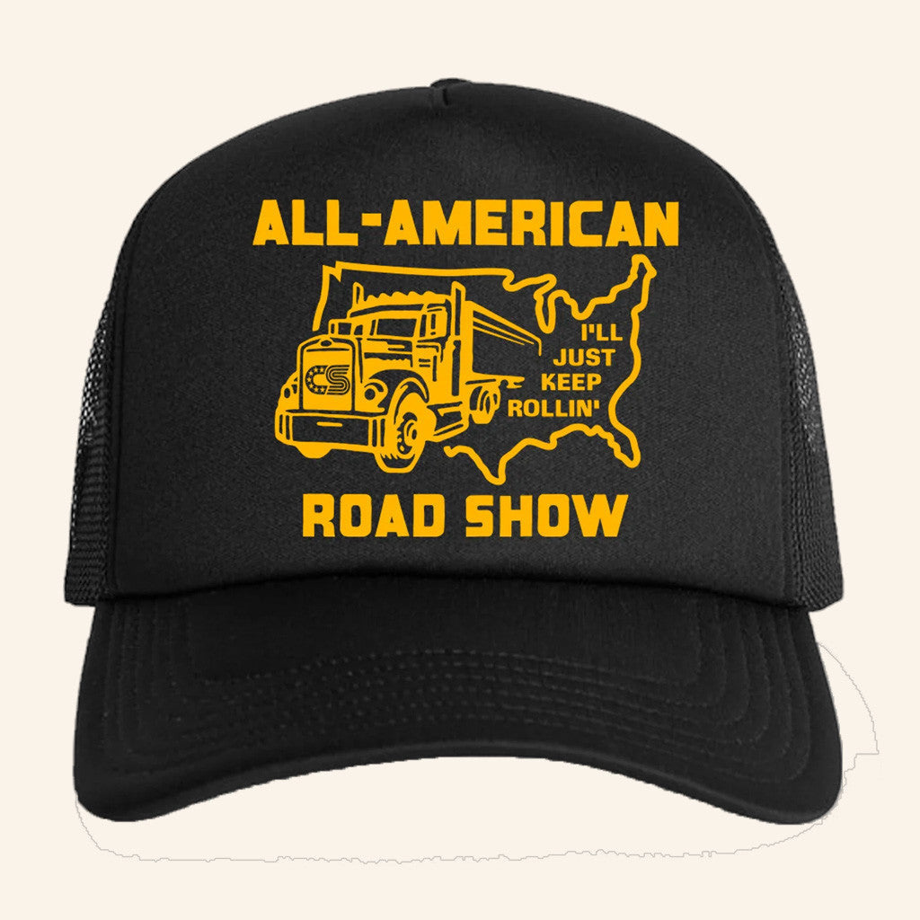 Chris Stapleton Merch All-American Road Show Trucker Hat Gifts For Besties - Lilybirchmarket