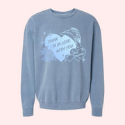Chris Stapleton Merch Think I'm In Love With You Crewneck Sweatshirt Friends Gifts - Lilybirchmarket
