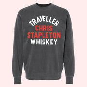 Chris Stapleton Merch Traveller Whiskey Crewneck Sweatshirt Gifts For Friends - Lilybirchmarket
