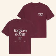 Christian Merch Forgiven and Free T-Shirt Xmas Gifts For Boyfriend - Lily Birch Market