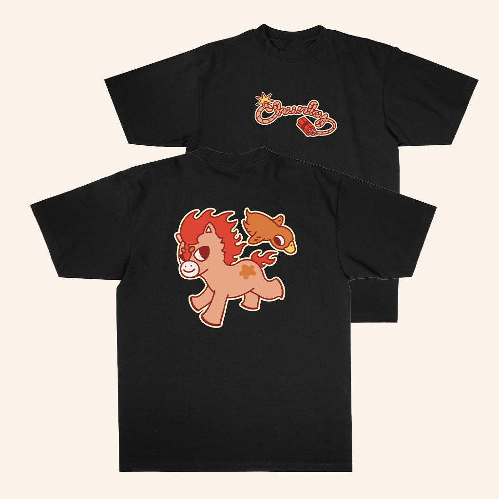 Chunky Things Merch Chunky Fire Horse And Duck Ya T-Shirt Gifts For Besties - Lily Birch Market