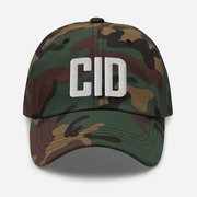 CID Hat CID Airport Code Embroidered Camo Hat Father's Day Present Ideas - Lilybirchmarket