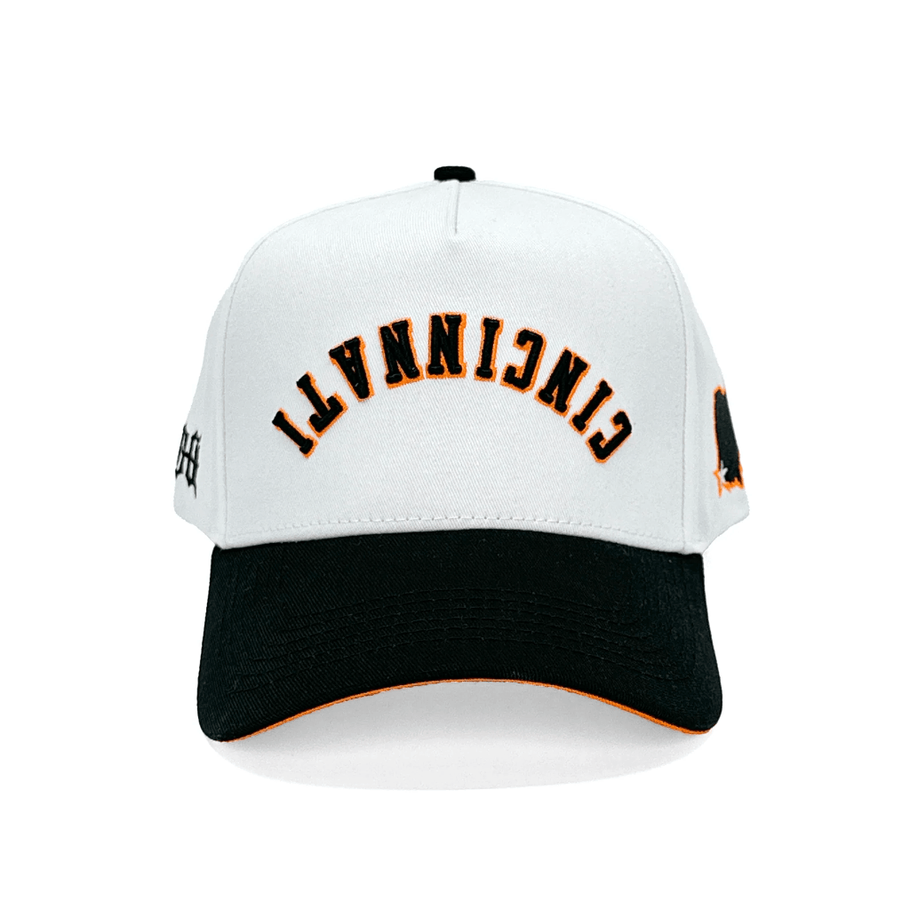 Cincinnati Upside Down Hat Trend Cincinnati Reversed Hat Cincinnati Merch Father's Day Gifts - Lilybirchmarket