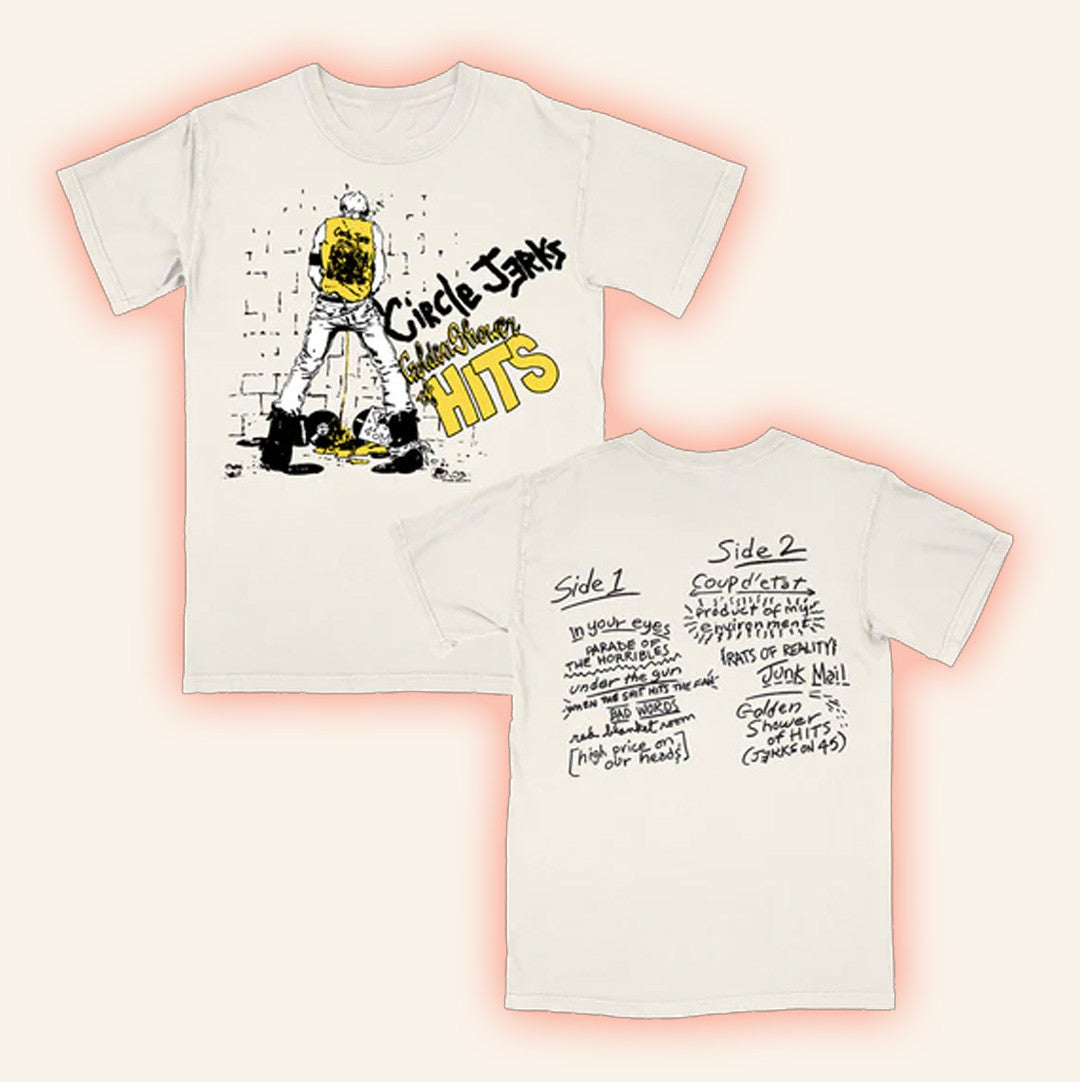 Circle Jerks Merch Golden Shower Of Hits Shirt Christmas Gifts For Music Lovers - Lily Birch Market