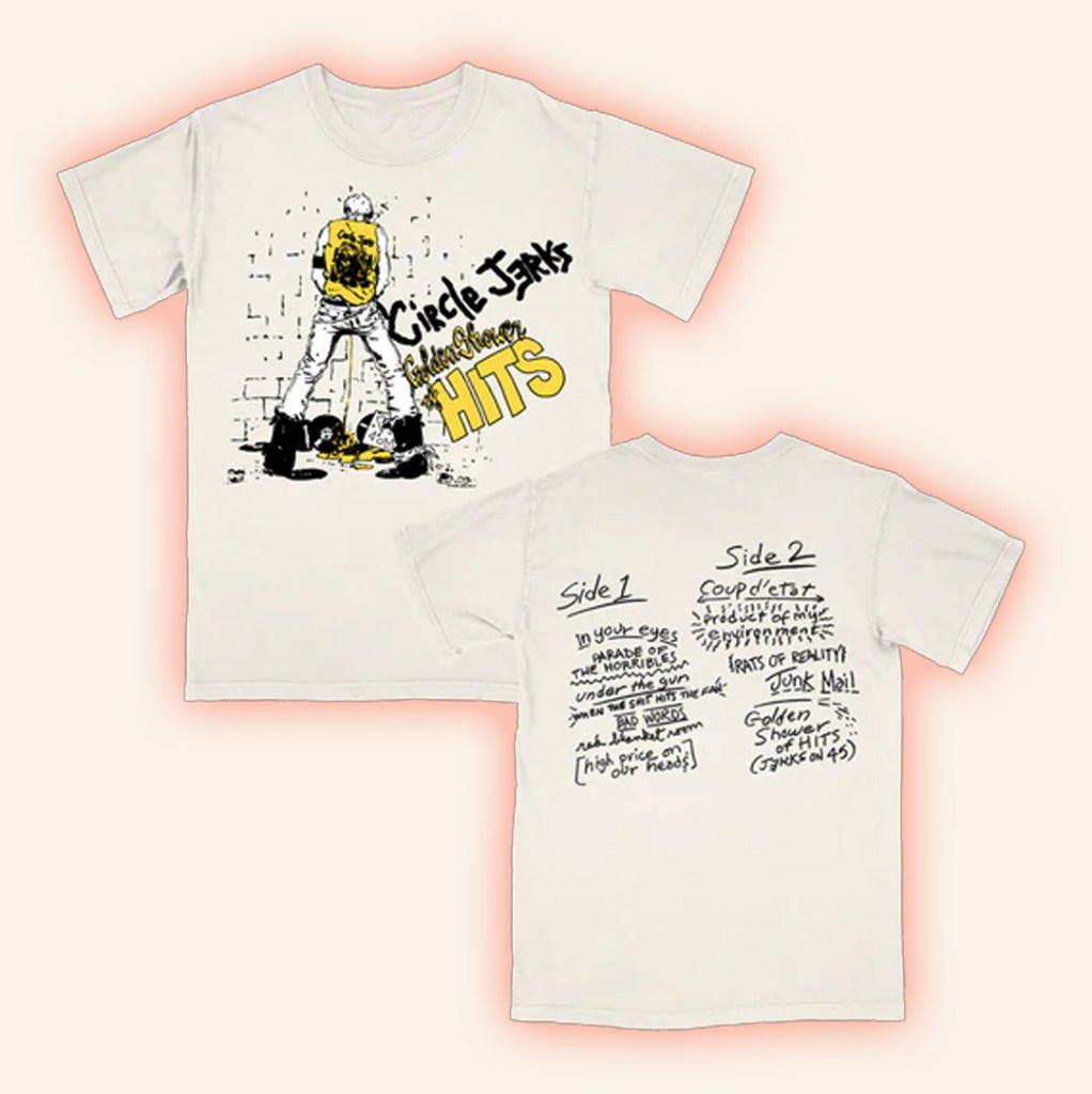 Circle Jerks Merch Golden Shower Of Hits Shirt Christmas Gifts For Music Lovers - Lily Birch Market