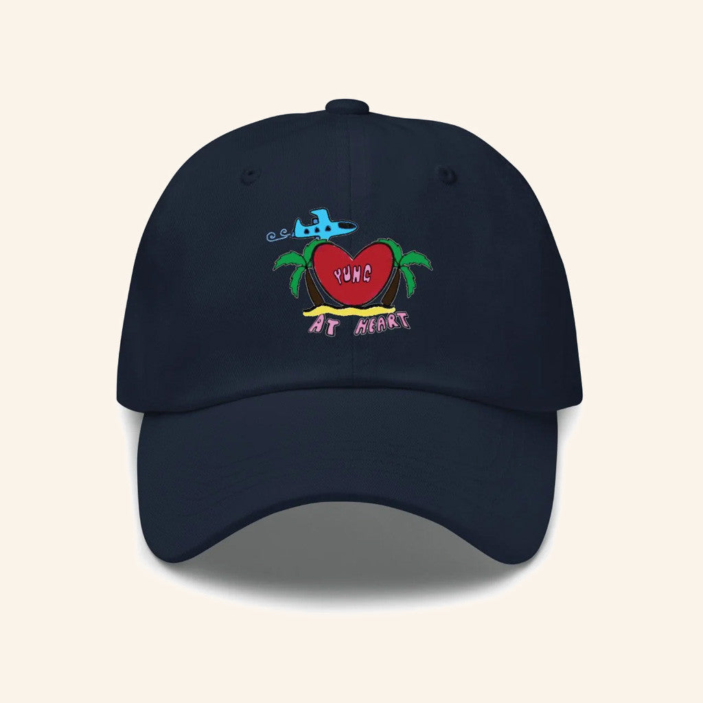 Claudette The Brand Merch Yung At Heart Baseball Cap Gifts For Dad - Lilybirchmarket
