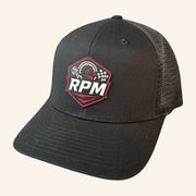 Cleetus McFarland Merch Dr Parker's RPM Black Trucker Hat Embroidered Gifts For Father - Lilybirchmarket