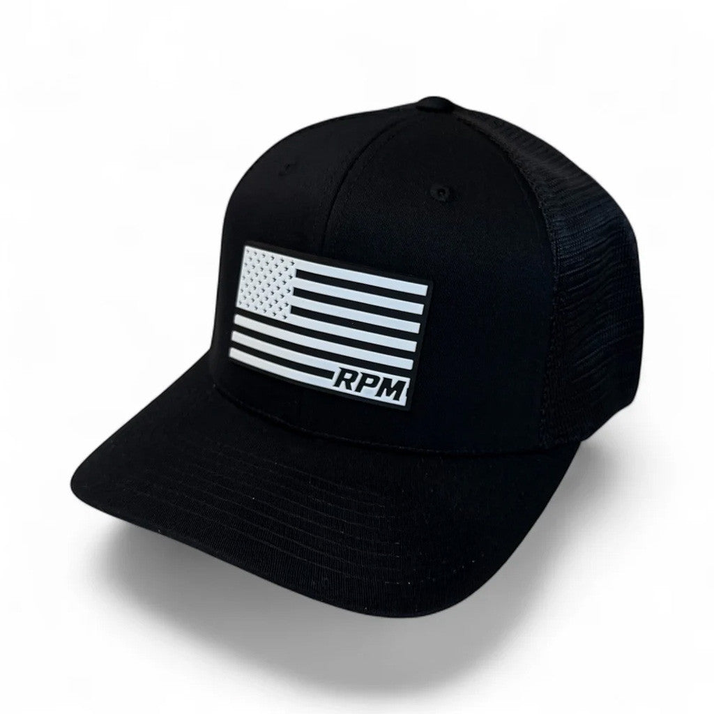 Cleetus McFarland Merch Dr Parker's RPM Flag Embroidered Trucker Hat Xmas Gifts For Dad - Lilybirchmarket