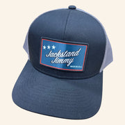Cleetus McFarland Merch Jackstand Jimmy Embroidered Trucker Hat Present For Husband - Lilybirchmarket