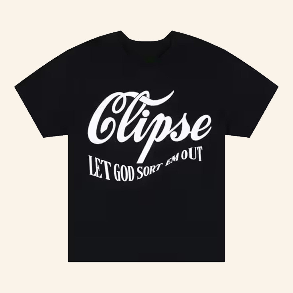 Clipse Merch Denim Tears x Clipse Let God Sort Em Out T-Shirt Gifts For Rap Lovers - Lily Birch Market