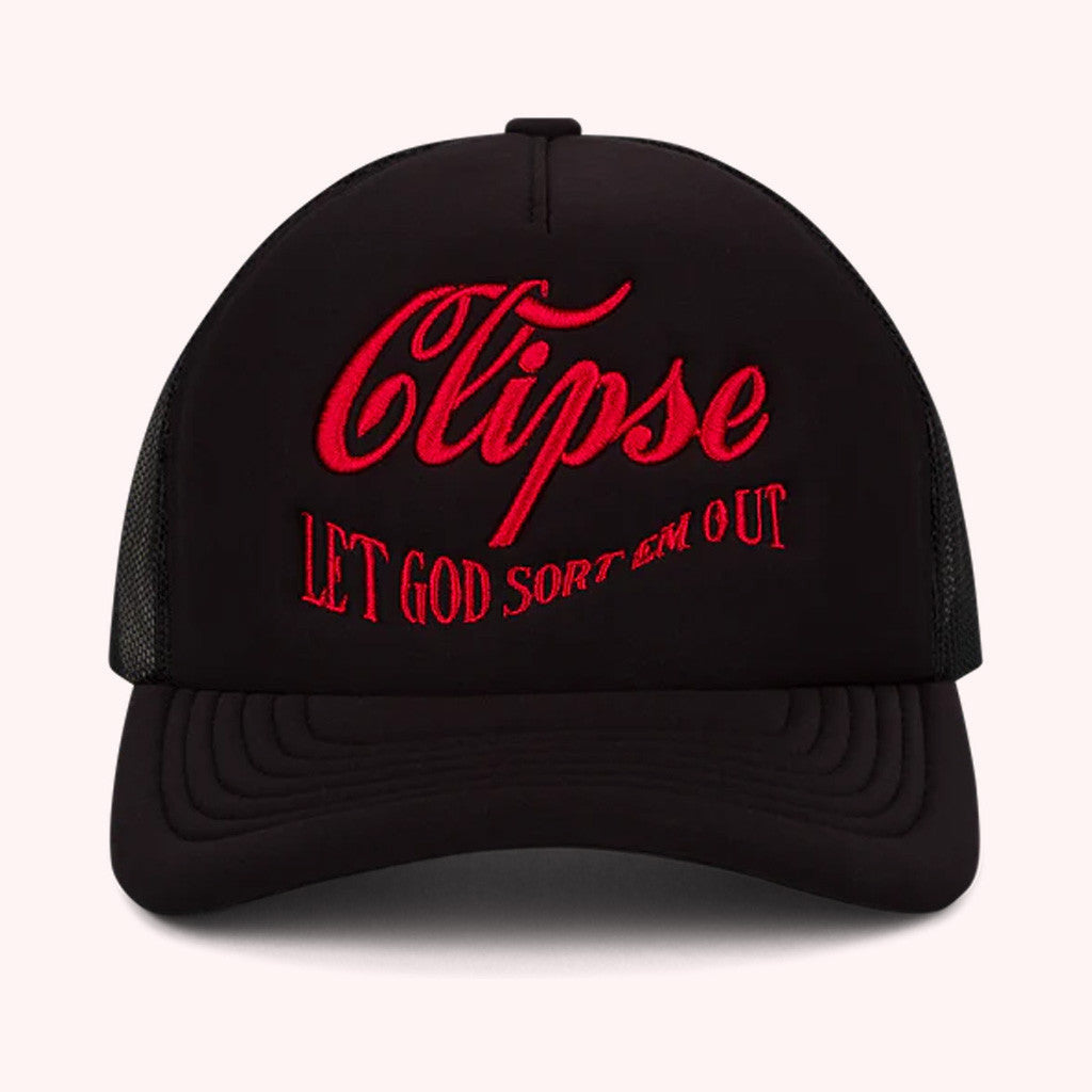 Clipse Tour Merch Denim Tears X Clipse Embroidered Trucker Hat Gifts For Him - Lilybirchmarket