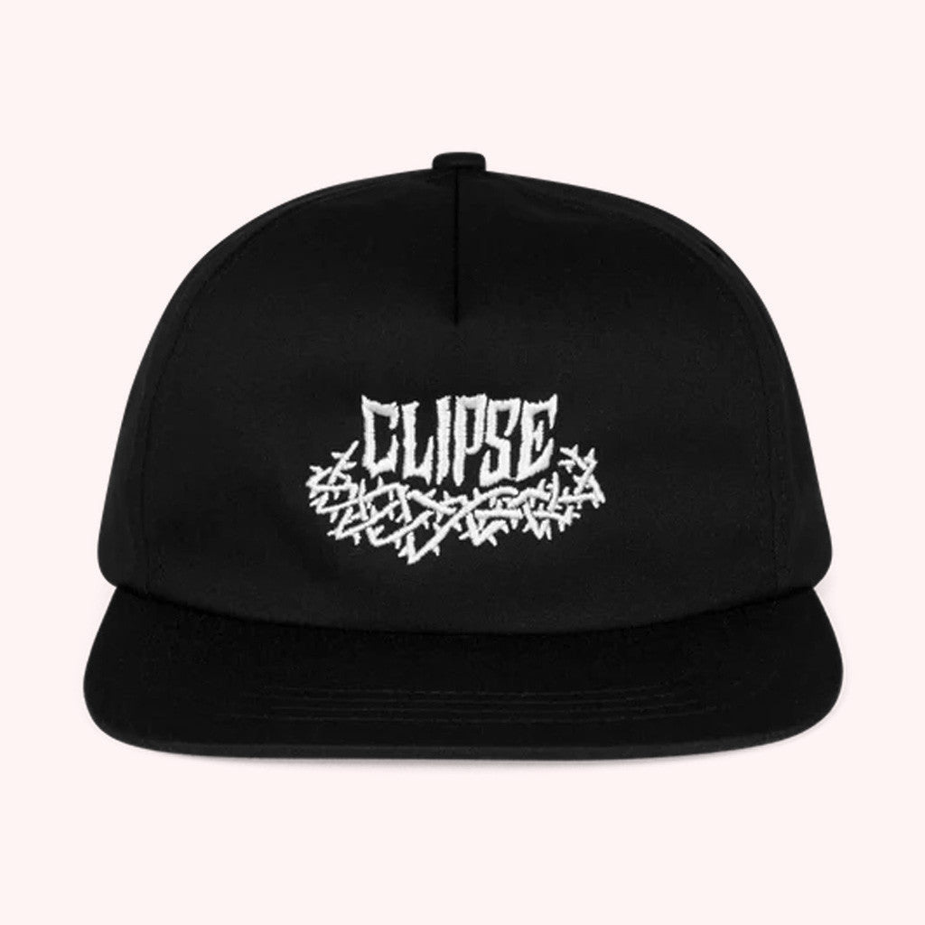 Clipse Tour Merch Verdy X Clipse Let God Sort Em Out Crown Of Thorns Hat Embroidered Snapback - Lilybirchmarket