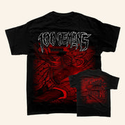 Closed Casket Activities Merch 100 Demons Samurai Black T-Shirt Present For Him - Lily Birch Market