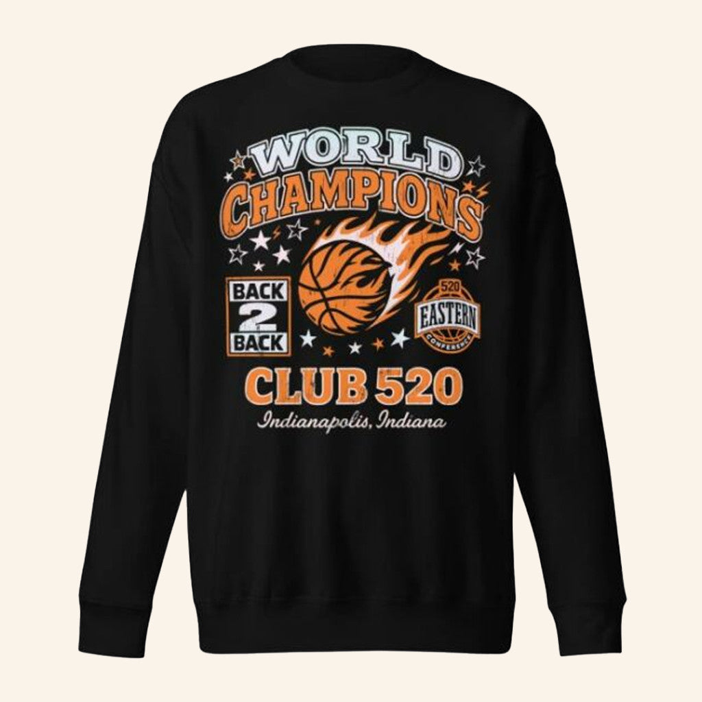 Club 520 Merch Back To Back Sweatshirt Gifts For Basketball Lovers - Lilybirchmarket