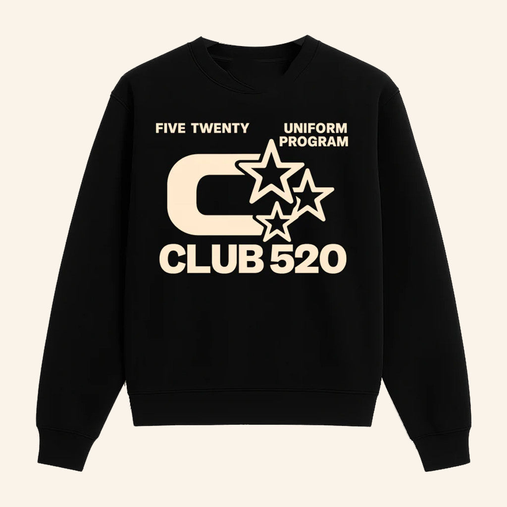 Club 520 Merch Five Twenty Uniform Program Sweatshirt Gifts For Sisters - Lilybirchmarket