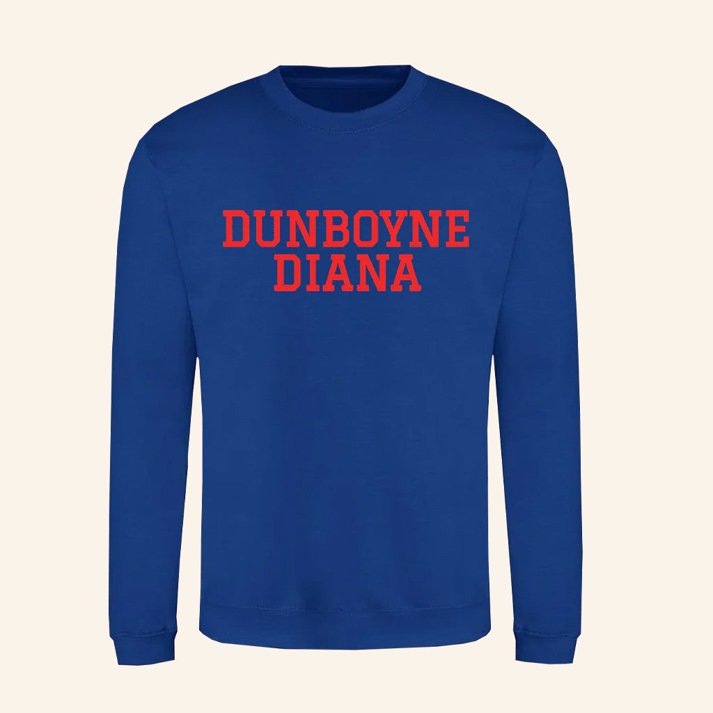CMAT Baby Merch Dunboyne Diana Sweatshirt Blue Gifts For Best Friends - Lilybirchmarket