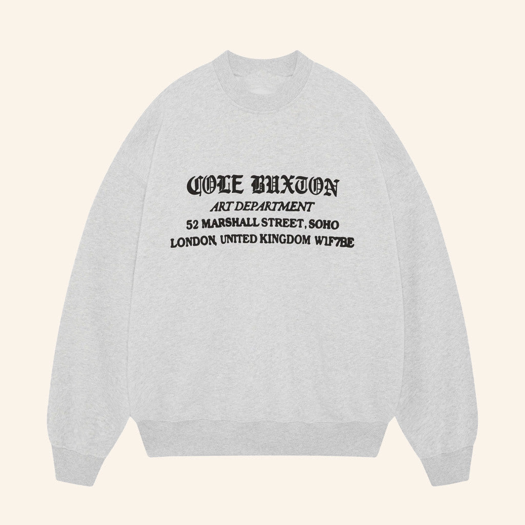 Cole Buxton Merch Art Department Sweatshirt Christmas Gift Ideas For Sister - Lilybirchmarket