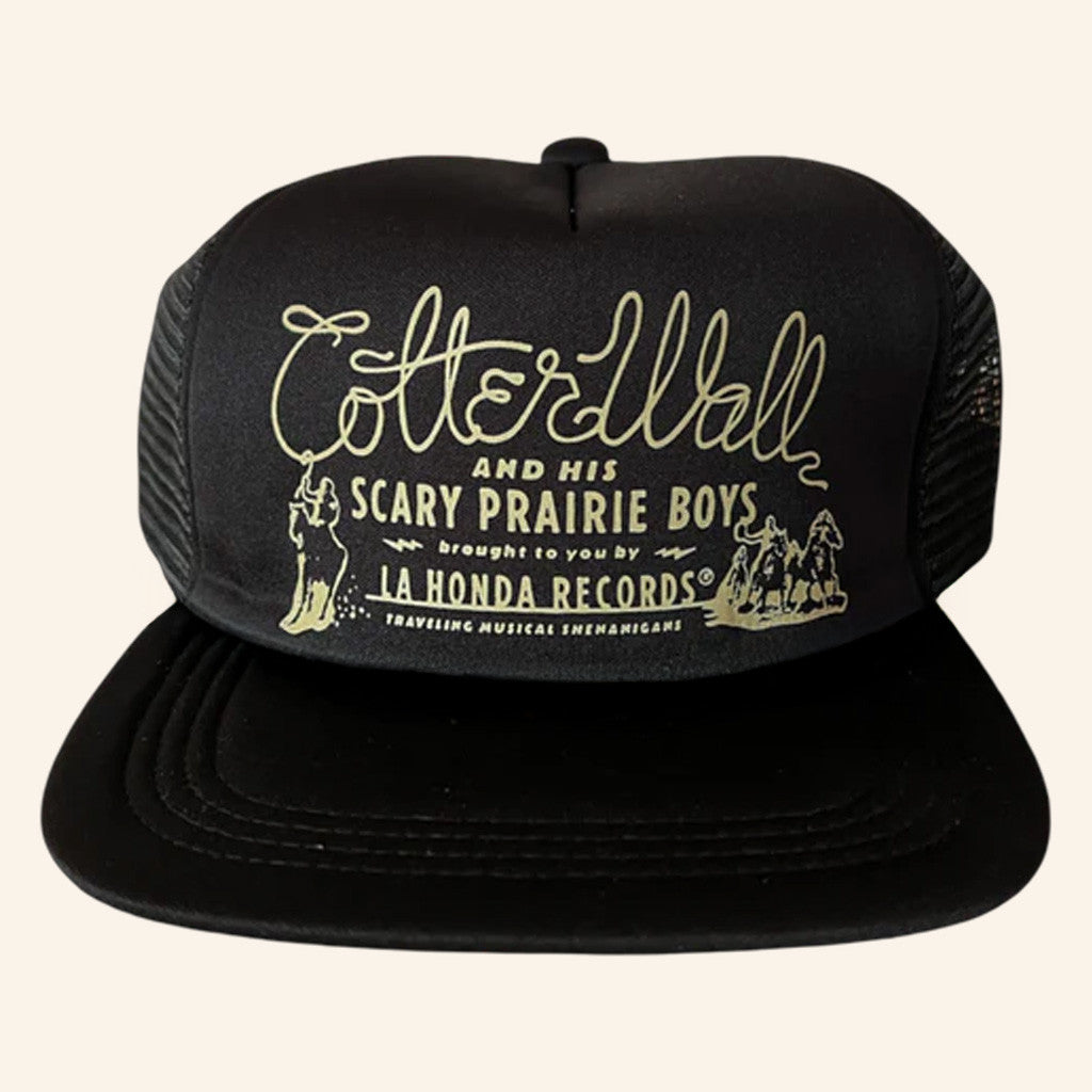 Colter Wall Merch Colter Wall And His Scary Prairie Boys Trucker Snapback Hat Gifts For Dad - Lilybirchmarket