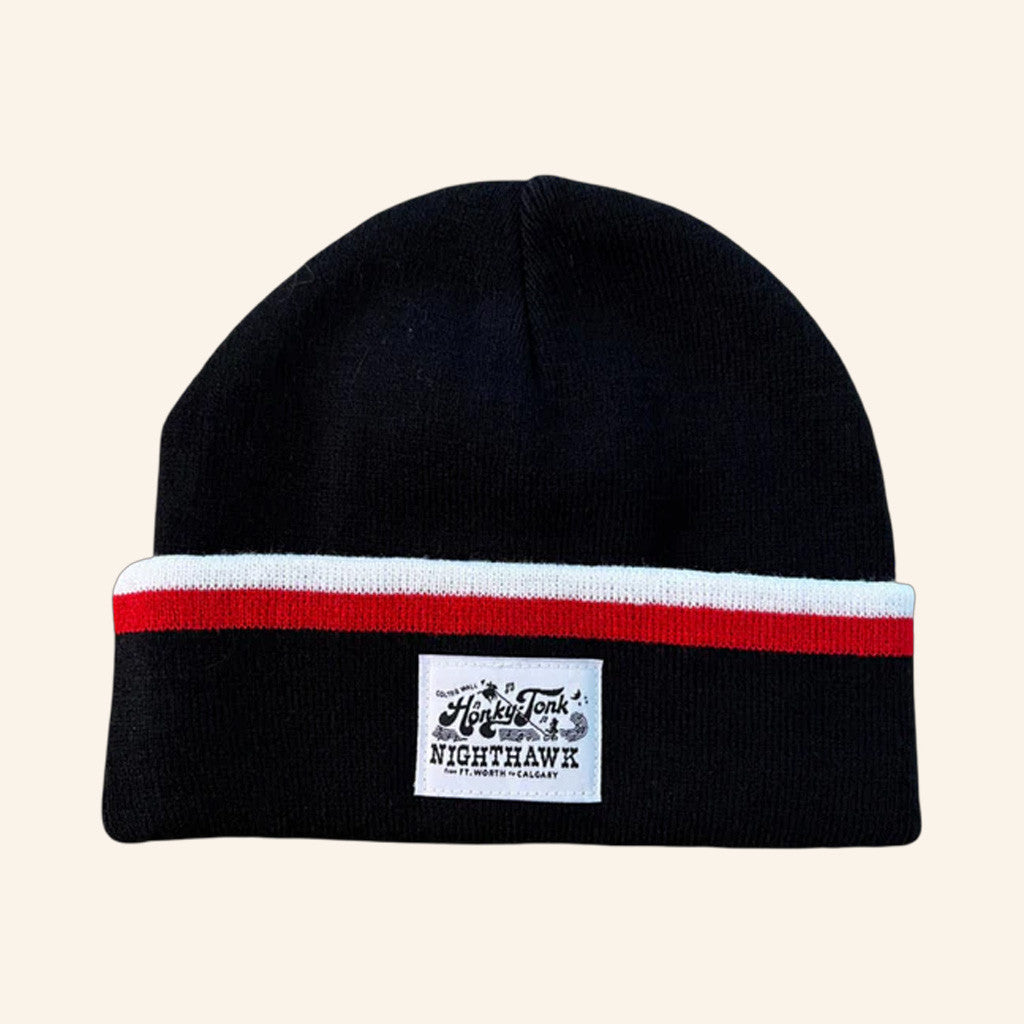 Colter Wall Merch Colter Wall Honky Tonk Night Hawk Toque Beanie Gifts For Friends - Lilybirchmarket