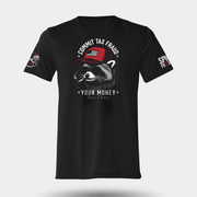 Commit Tax Fraud Your Money Your Choice Raccoon Cigarettes T-shirt Gifts For Father - Lily Birch Market