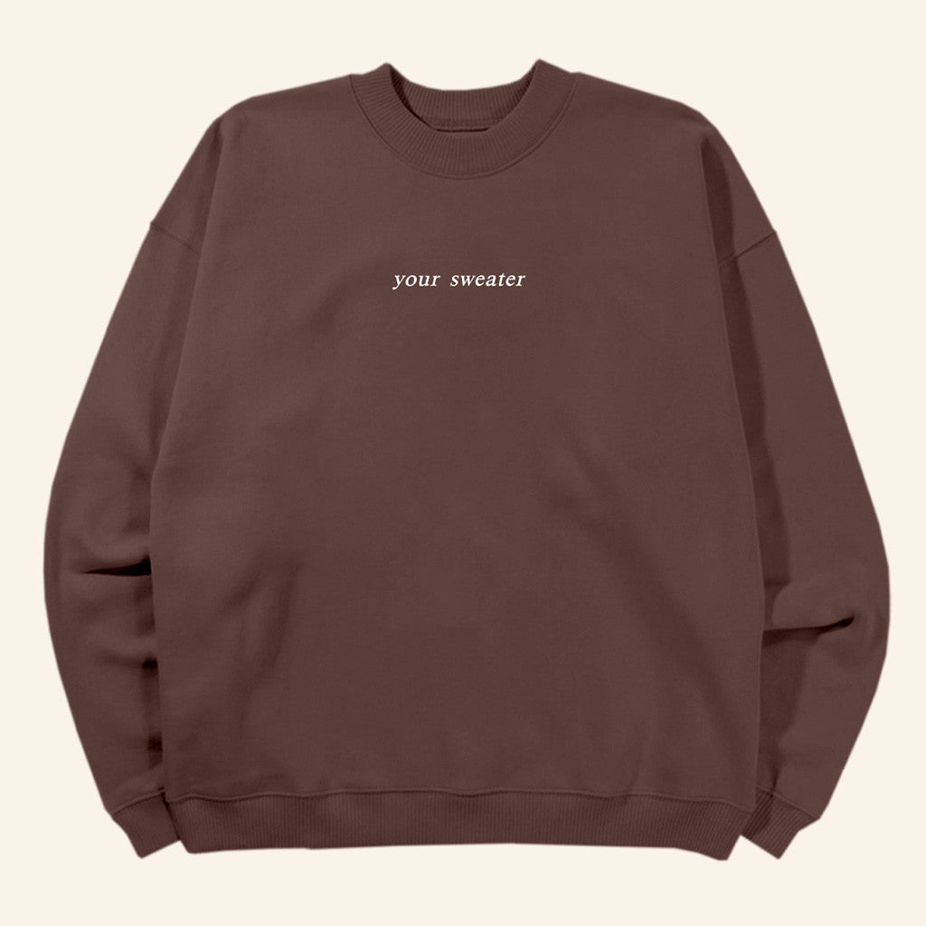 Conan Gray Heather Sweater 2025 Conan Gray Merch Dark Chocolate Your Sweater Sweatshirt Gifts - Lilybirchmarket