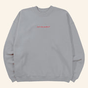 Conan Gray Heather Sweater 2025 Conan Gray Merch Isn't She Perfect Grey Sweatshirt Fans Gifts - Lilybirchmarket