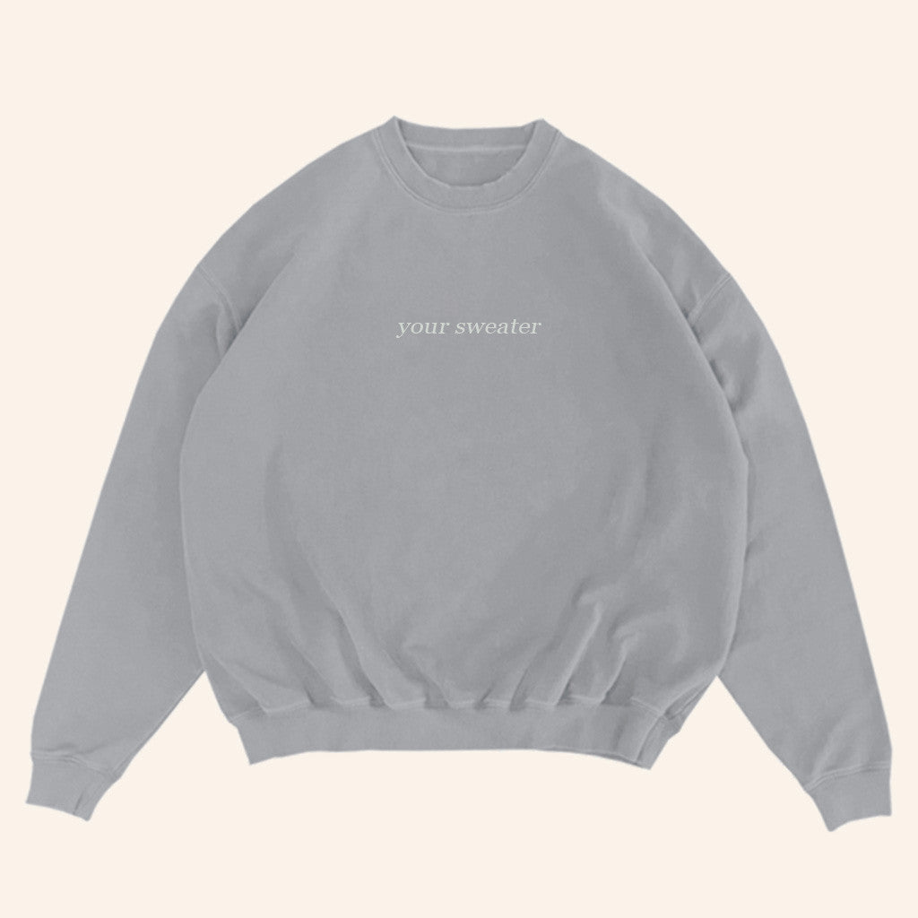 Conan Gray Heather Sweater 2025 Conan Gray Merch Your Sweater Grey Sweatshirt Gifts For Fans - Lilybirchmarket