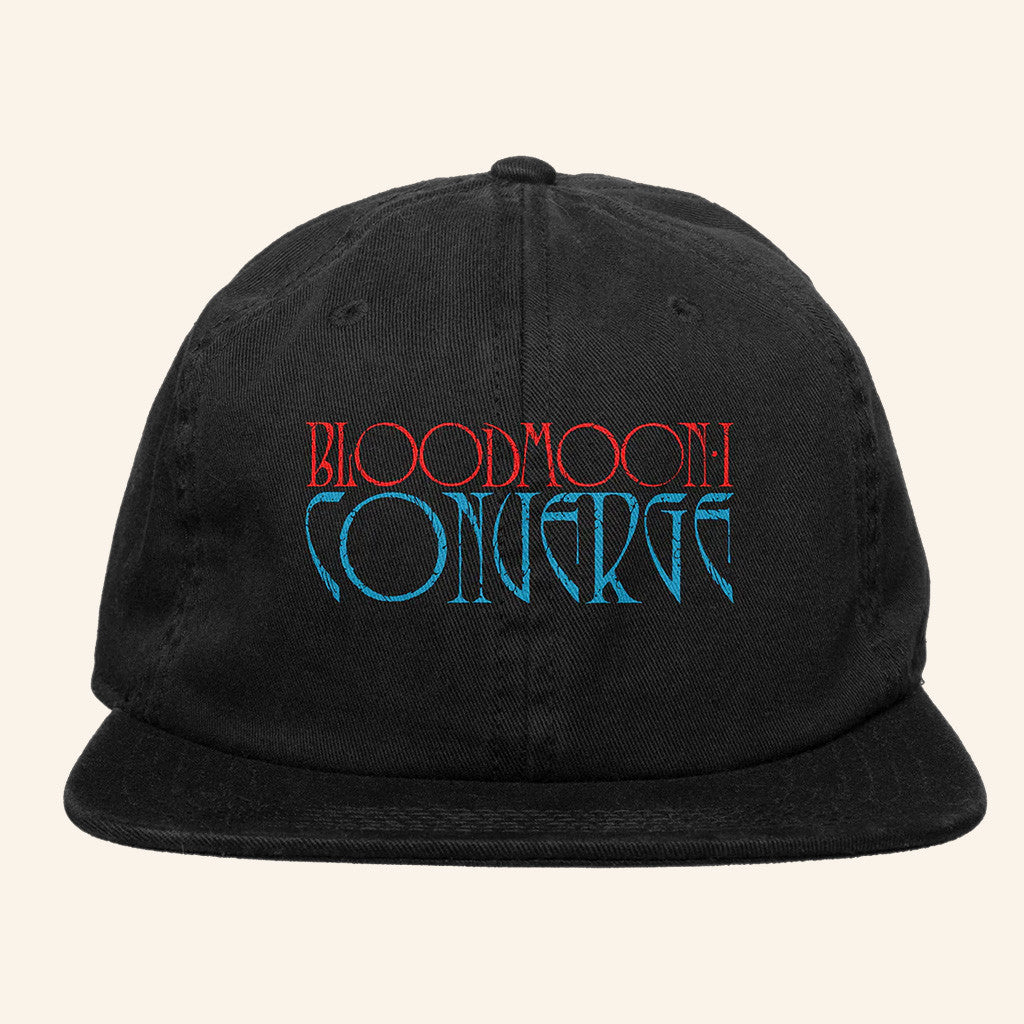 Converge Merch Converge Bloodmoon Horkey Logo Black Embroidered Snapback Hat Gift For Husband - Lilybirchmarket