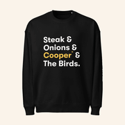Cooper Cheese Merch Steak Onions Cooper And The Birds Sweatshirt Gifts For My Husband - Lilybirchmarket