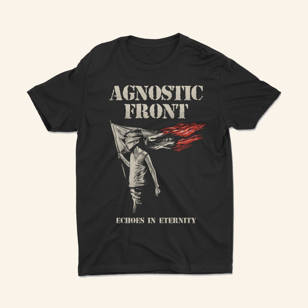 Coretex Records Merch Agnostic Front Echoes In Eternity T-Shirt Gifts For Music Lovers - Lily Birch Market