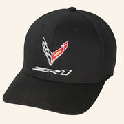 Corvette Merch C8 Zr1 Corvette Emblem Black Hat Embroidered Gifts For Dudes - Lilybirchmarket