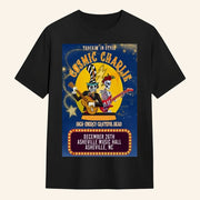 Cosmic Charlie Dec 26 2025 Asheville Music Hall In Asheville NC Skeletons T-Shirt Fan Merch - Lily Birch Market