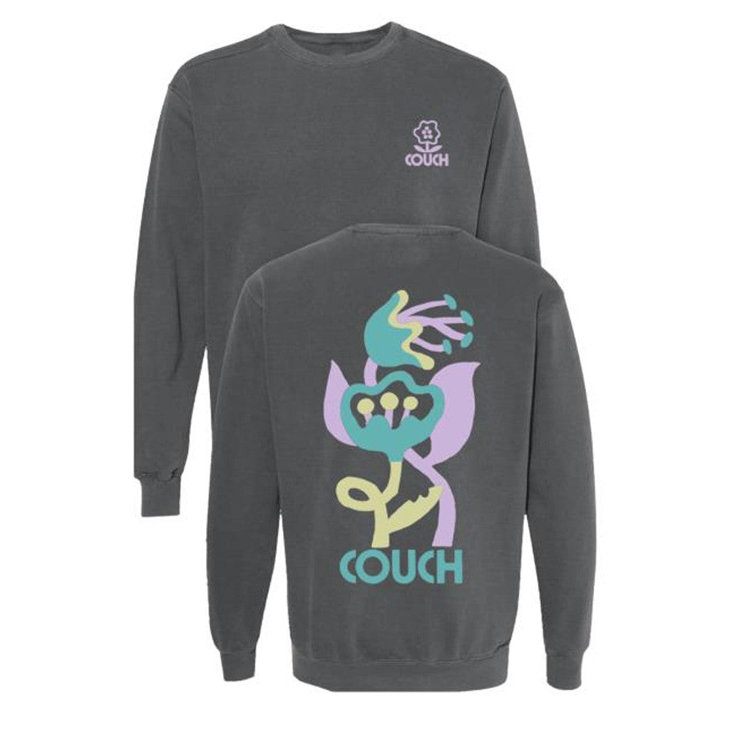 Couch The Band Merch Lily Flower Crewneck Sweatshirt Gift Ideas For Girlfriend - Lilybirchmarket