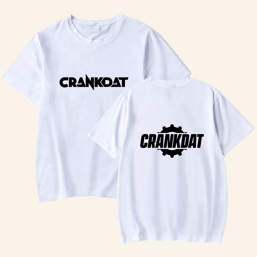 Crankdat Merch Crankdat White T-Shirt Presents For Music Lovers - Lily Birch Market