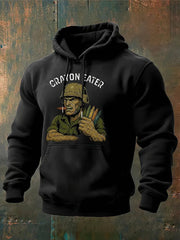 Crayon Eater Hoodie US Marine Corps Military Honor Apparel Gifts For Veteran - Lilybirchmarket