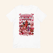Crayons Have Protein T-Shirt Love To Snack Strong Shirt Valentine's Day Gifts - Lily Birch Market