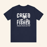 Creed Fisher Between Heaven And Hell T-Shirt Creed Fisher Merch Presents For Music Lovers - Lily Birch Market