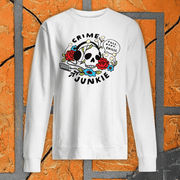 Crime Junkie Merch Sweatshirt Full Body Chills Skull Sweatshirt Gifts For Fan - Lilybirchmarket