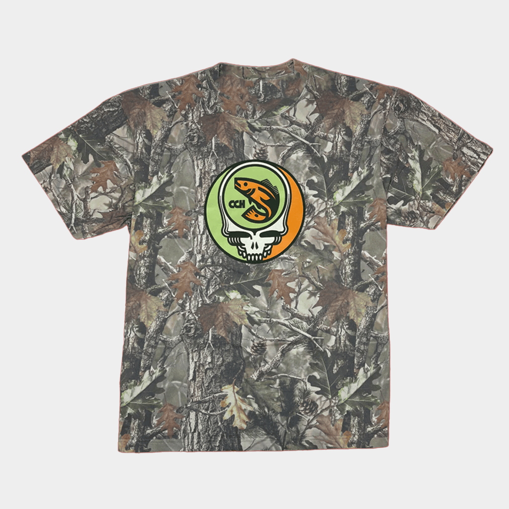 Crooked Creek Holler Merch Stealie Camo T-Shirt Gifts Ideas For Husband - Lily Birch Market