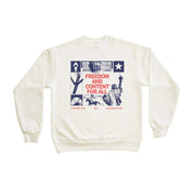 Crooked Merch Freedom And Content For All Crewneck Sweatshirt Xmas Gifts For Friends - Lilybirchmarket