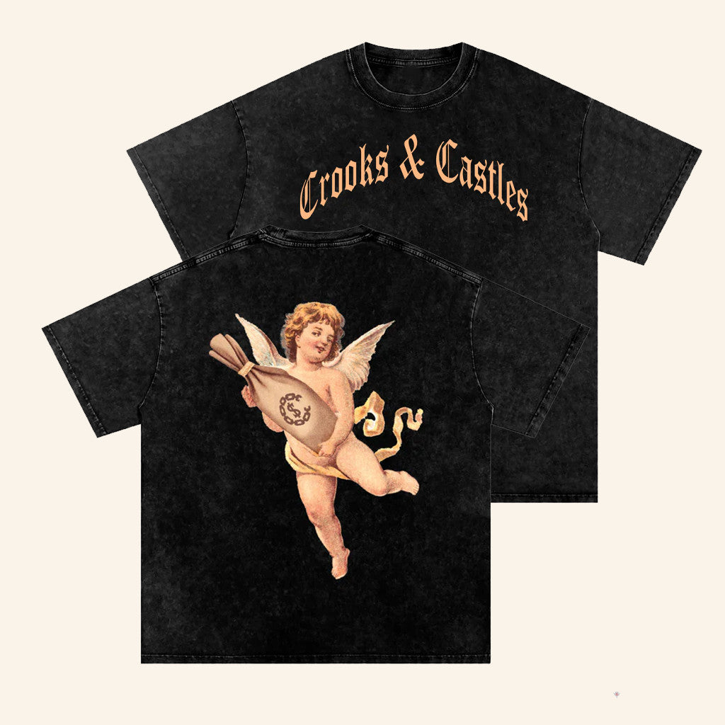 Crooks And Castles Merch Heir Apparent T-Shirt Best Gifts For Him - Lily Birch Market
