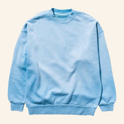 Crumbl Merch Blue Sun Faded Sweatshirt Best Birthday Gift For Husband - Lilybirchmarket